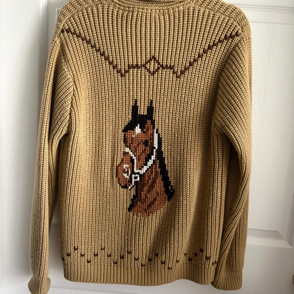 Vintage Anthropologie Cowichan Horse Lodge Cardigan - Picture 3 of 7